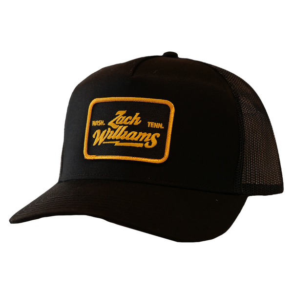 Gold & Black Trucker Hat