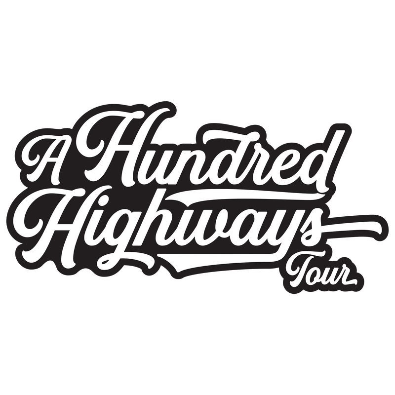 2024 Hundred Highways Tour Sticker