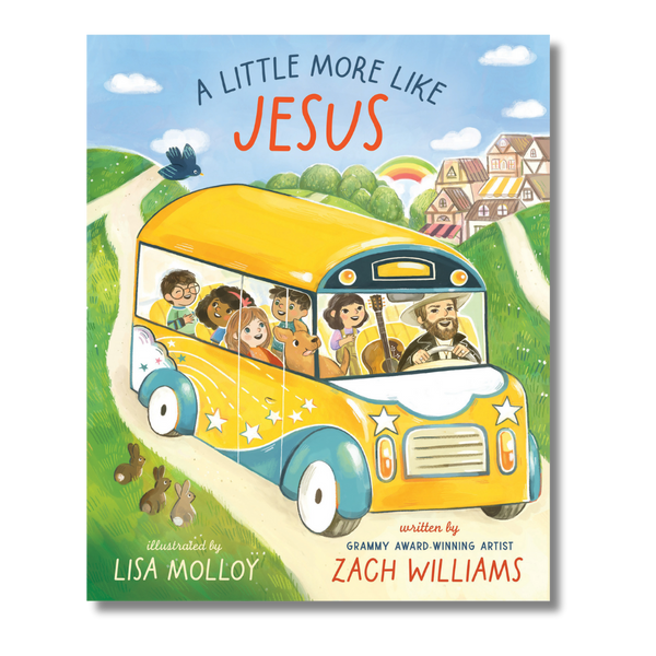 Book cover featuring a colorful illustration of a school bus filled with children.