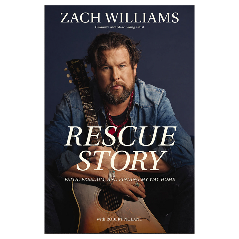 AUTOGRAPHED Rescue Story: Faith, Freedom, and Finding My Way Home by Zach Williams (Book)