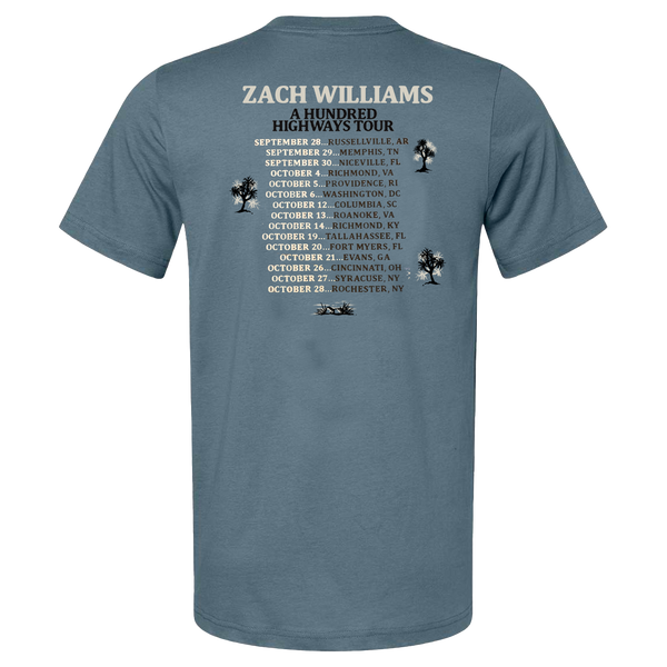 A Hundred Highways Tour Tee