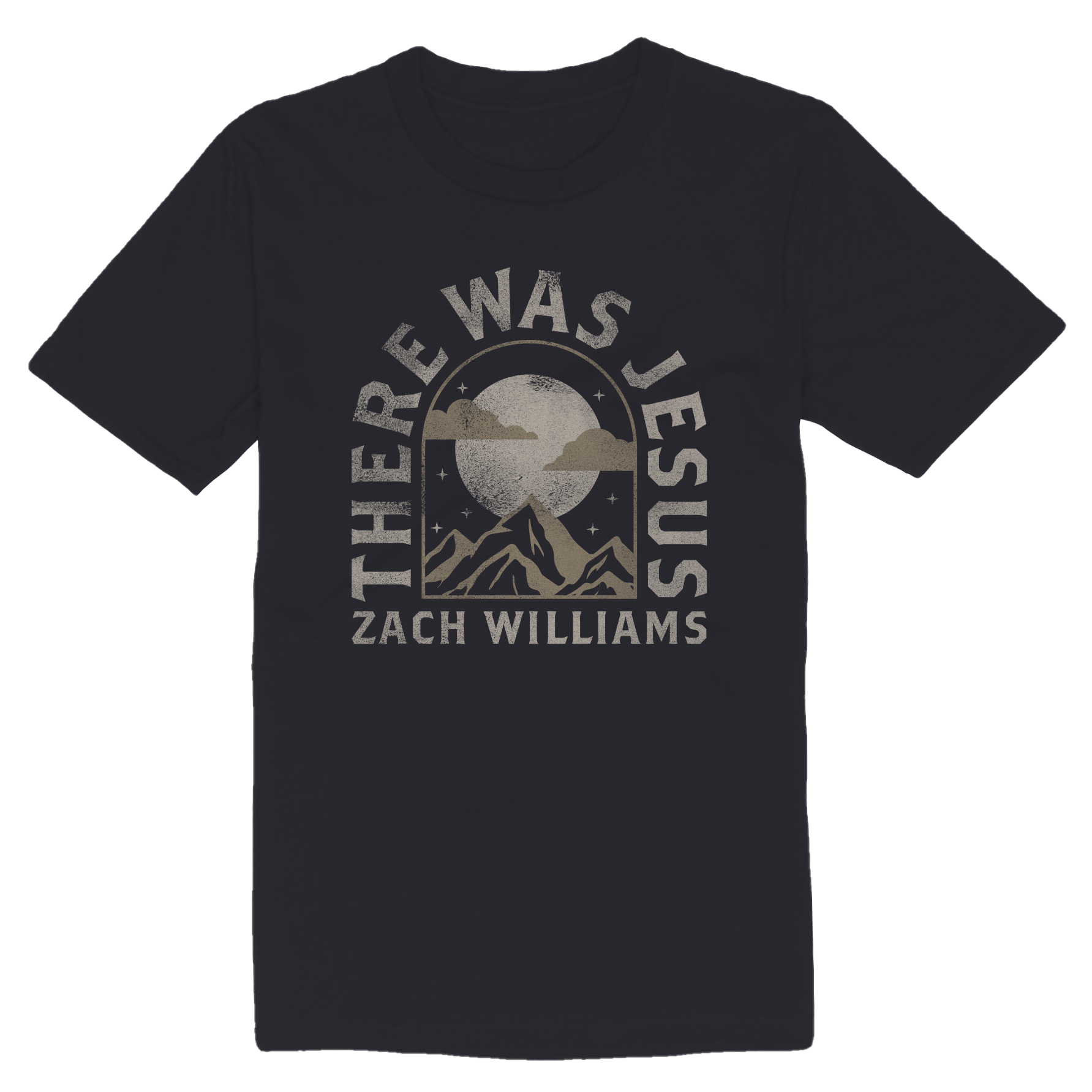 2021 Zach Williams There Was Jesus Black Tee – Zach Williams Official ...